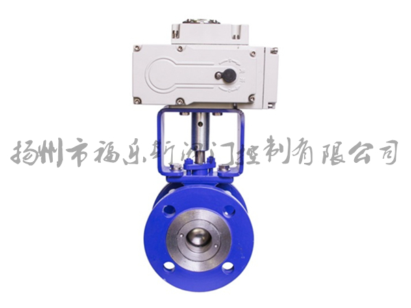 電動法蘭V型球閥